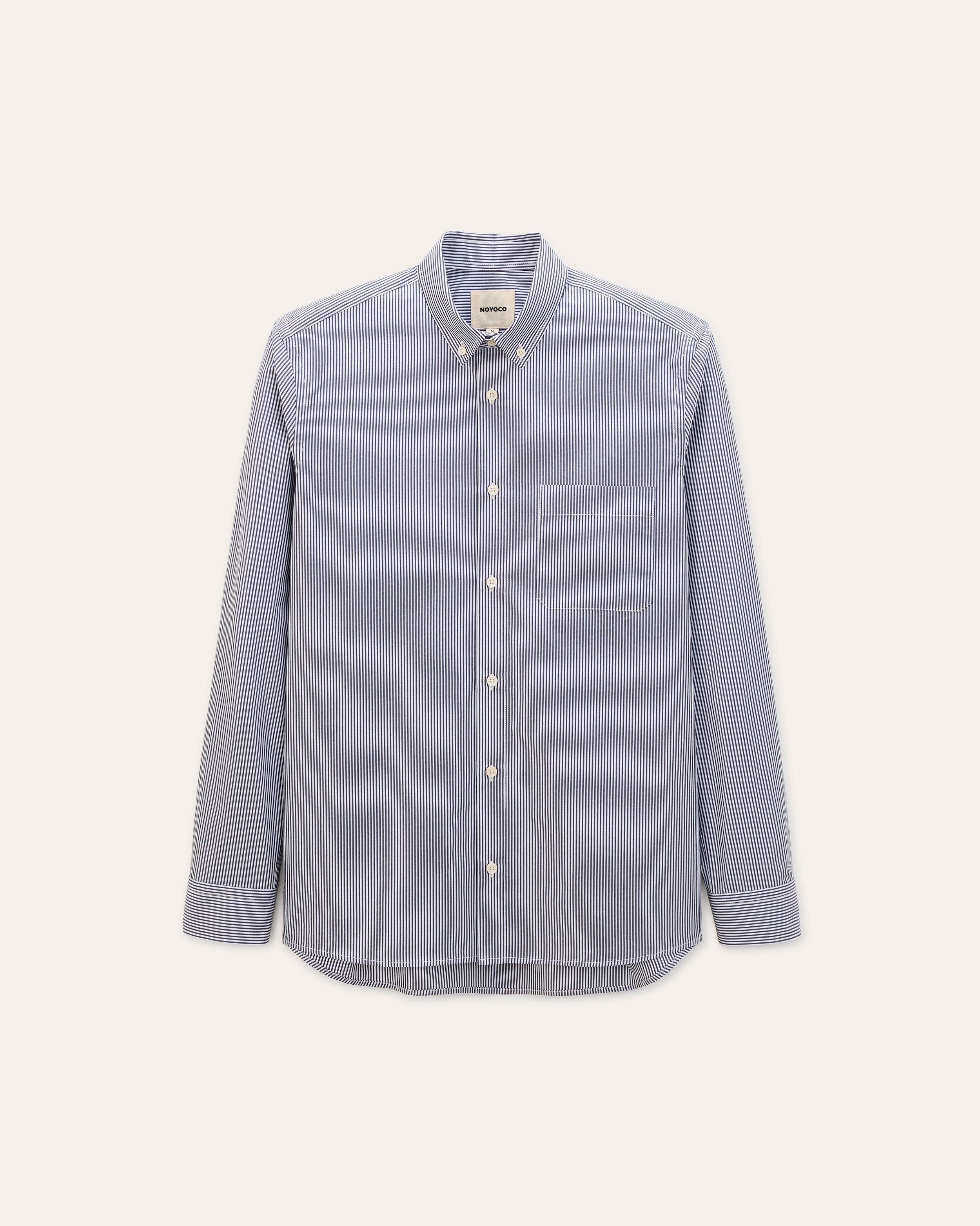 Curtis Dark Navy Stripes - product view