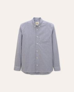 Curtis Dark Navy Stripes