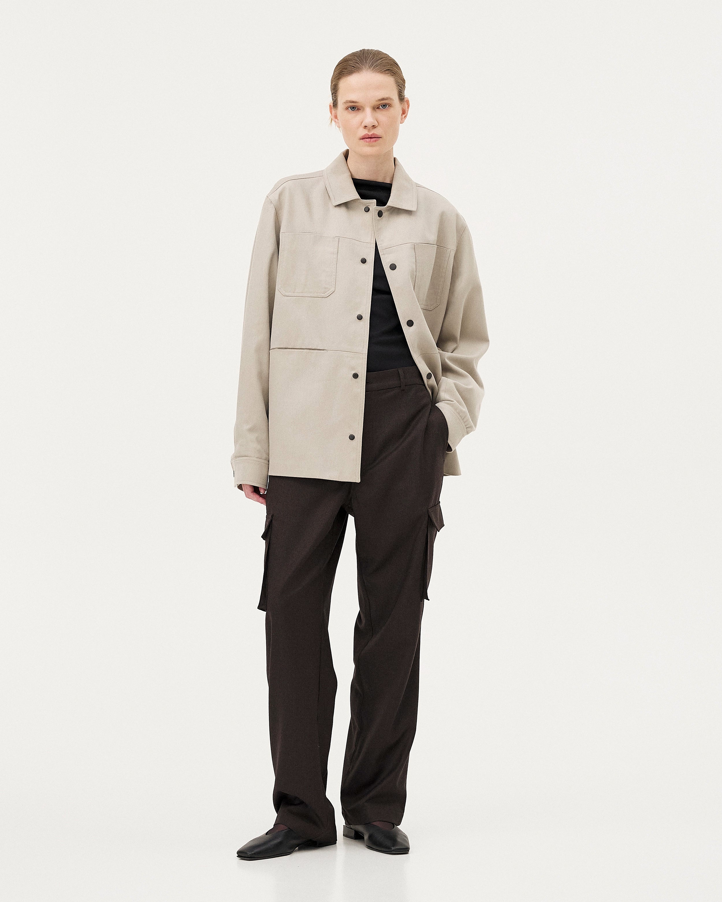 Vancouver Sand, veste en lyocell et coton NOYOCO